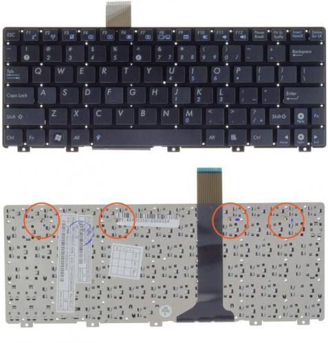 ΠΛΗΚΤΡΟΛΟΓΙΟ ΓΙΑ LAPTOP ASUS EEEPC R011 WITHOUT FRAME US