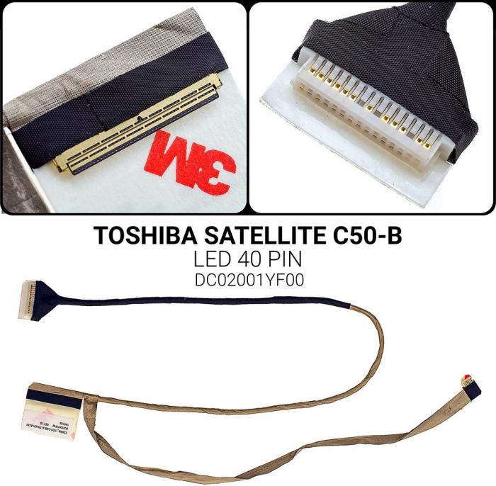 ΚΑΛΩΔΙΟΤΑΙΝΙΑ ΓΙΑ ΟΘΟΝΗ LAPTOP TOSHIBA C50-B DC02001YF00