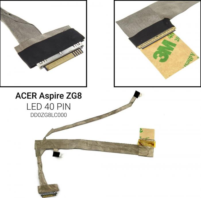 ΚΑΛΩΔΙΟΤΑΙΝΙΑ ΓΙΑ ΟΘΟΝΗ LAPTOP ACER ASPIRE ZG8 751H 531H DD0ZG8LC000