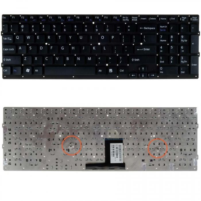 ΠΛΗΚΤΡΟΛΟΓΙΟ ΓΙΑ LAPTOP SONY VAIO VPC-EC WITHOUT FRAME US BLACK