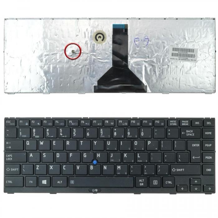 ΠΛΗΚΤΡΟΛΟΓΙΟ ΓΙΑ LAPTOP TOSHIBA TECRA R840 R940 UK BLACK