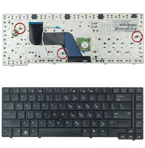 ΠΛΗΚΤΡΟΛΟΓΙΟ ΓΙΑ LAPTOP HP 6440B 6450B US BLACK