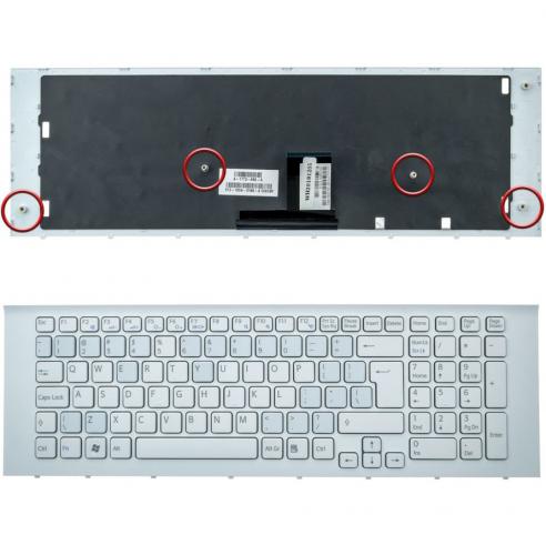 ΠΛΗΚΤΡΟΛΟΓΙΟ ΓΙΑ LAPTOP SONY VAIO VPC-EC UK WHITE