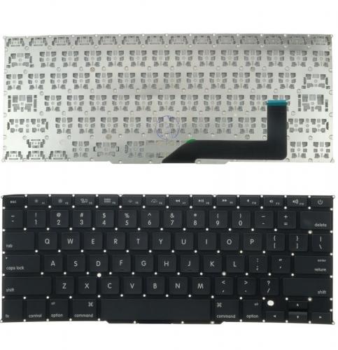 ΠΛΗΚΤΡΟΛΟΓΙΟ ΓΙΑ LAPTOP APPLE MACBOOK PRO A1398 US WITHOUT FRAME ΜΑΥΡΟ