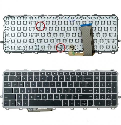 ΠΛΗΚΤΡΟΛΟΓΙΟ ΓΙΑ LAPTOP HP ENVY 15-Q400 M6-N100 WITH BACKLIGHT US BLACK