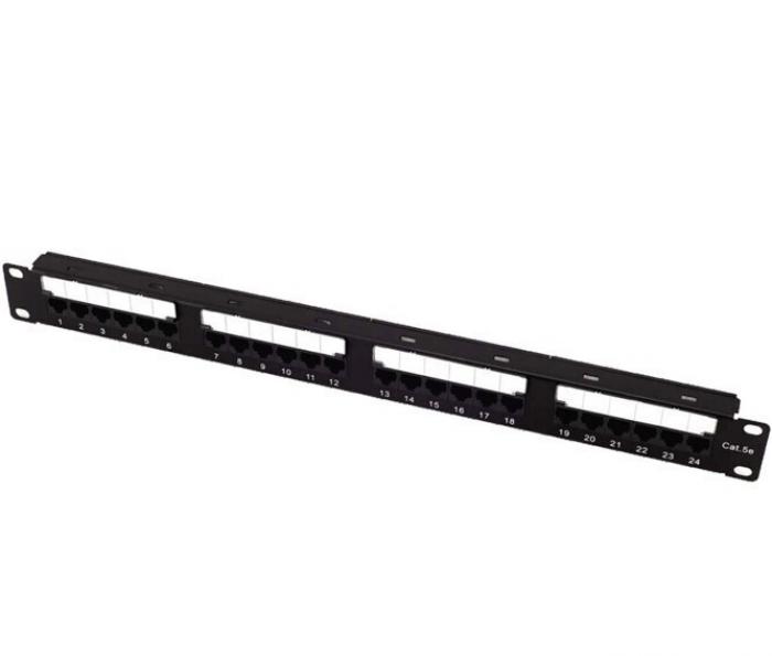 PATCH PANEL POWER ON 24 PORTS 1U CAT6A PP-C6A-U24 UTP