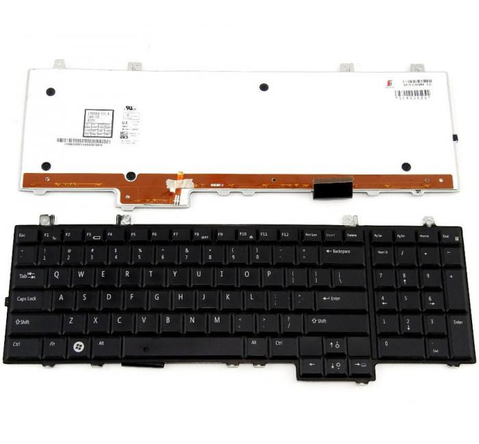 ΠΛΗΚΤΡΟΛΟΓΙΟ ΓΙΑ LAPTOP DELL STUDIO 1735 WITH BACKLIGHT UK BLACK