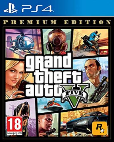 GRAND THEFT AUTO (GTA) V PREMIUM EDITION PS4
