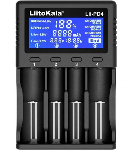 ΦΟΡΤΙΣΤΗΣ ΜΠΑΤΑΡΙΩΝ LIITOKALA LII-PD4