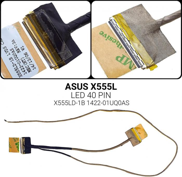 ΚΑΛΩΔΙΟΤΑΙΝΙΑ ΓΙΑ ΟΘΟΝΗ LAPTOP ASUS X555L 40PIN 1422-01UQ0AS