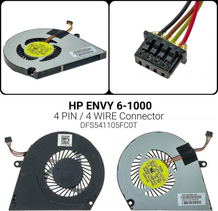 ΑΝΕΜΙΣΤΗΡΑΣ ΓΙΑ LAPTOP HP ENVY 6-1000 686579-001 687731-001