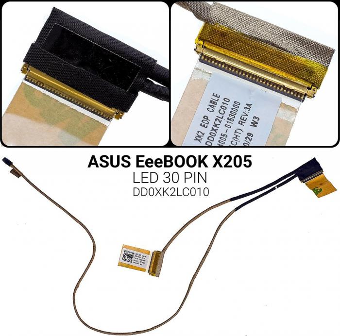 ΚΑΛΩΔΙΟΤΑΙΝΙΑ ΓΙΑ ΟΘΟΝΗ LAPTOP ASUS EEEBOOK X205 30PIN DD0XK2LC010