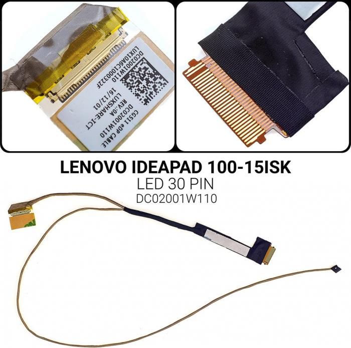 ΚΑΛΩΔΙΟΤΑΙΝΙΑ ΓΙΑ ΟΘΟΝΗ LAPTOP LENOVO IDEAPAD 100-15ISK DC02001W110