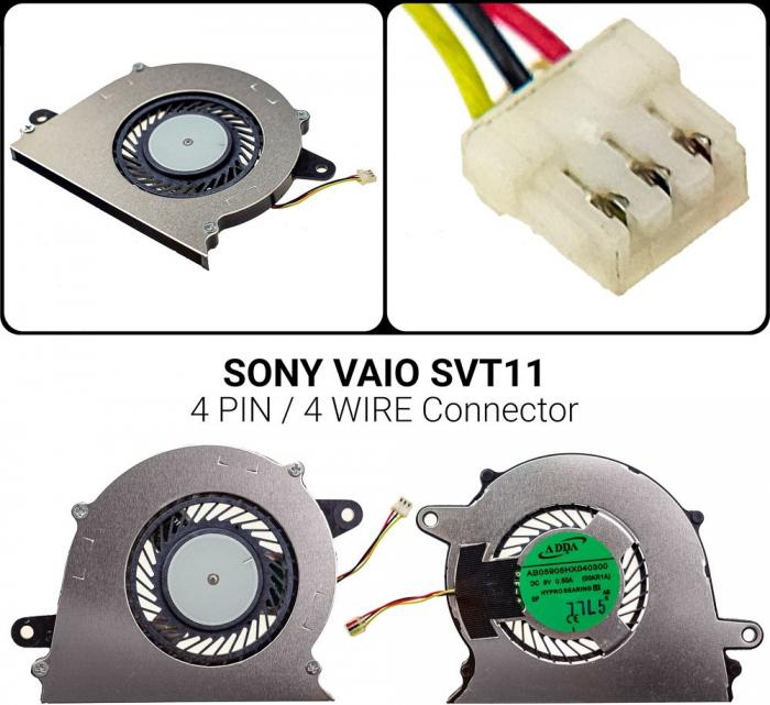 ΑΝΕΜΙΣΤΗΡΑΣ ΓΙΑ LAPTOP SONY VAIO SVT11 UDQFVSH01CQU AB05905HX040300(-00KR1A)