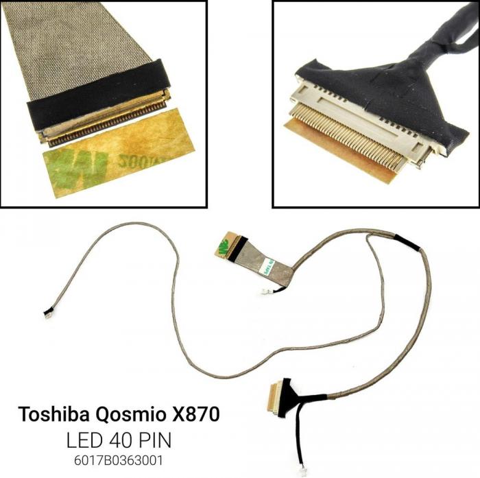 ΚΑΛΩΔΙΟΤΑΙΝΙΑ ΓΙΑ ΟΘΟΝΗ LAPTOP TOSHIBA QOSMIO X870 X875 6017B0363001