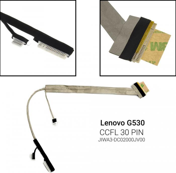 ΚΑΛΩΔΙΟΤΑΙΝΙΑ ΓΙΑ ΟΘΟΝΗ LAPTOP LENOVO G530 N500 G55 G530A DC02000JV00