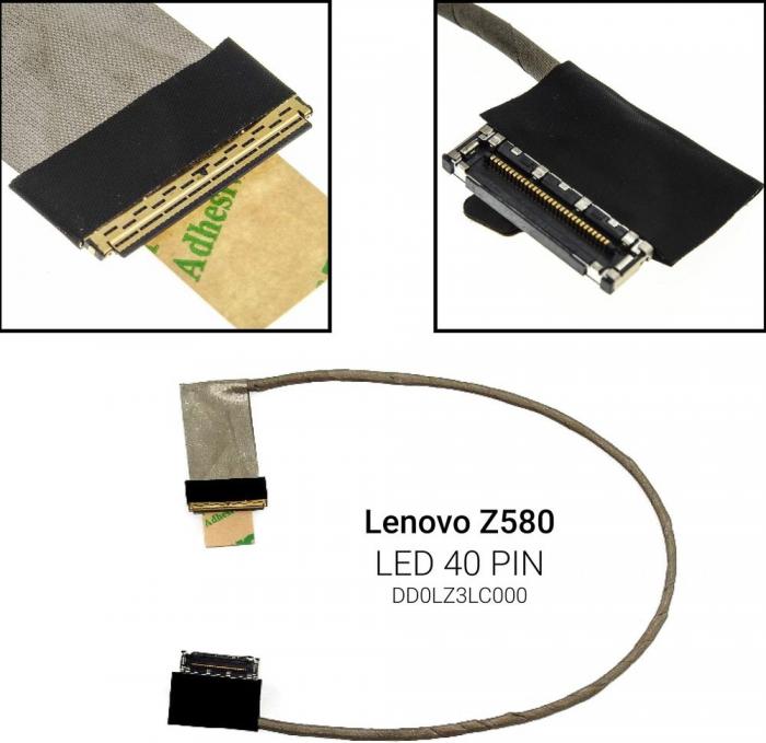 ΚΑΛΩΔΙΟΤΑΙΝΙΑ ΓΙΑ ΟΘΟΝΗ LAPTOP LENOVO Z580 Z580A Z580AM Z585 DD0LZ3LC010