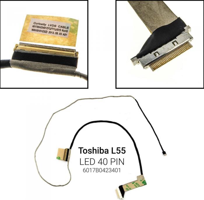 ΚΑΛΩΔΙΟΤΑΙΝΙΑ ΓΙΑ ΟΘΟΝΗ LAPTOP TOSHIBA L55 6017B0423401