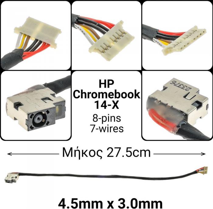 ΒΥΣΜΑ ΤΡΟΦΟΔΟΣΙΑΣ ΓΙΑ LAPTOP HP CHROMEBOOK 14-X