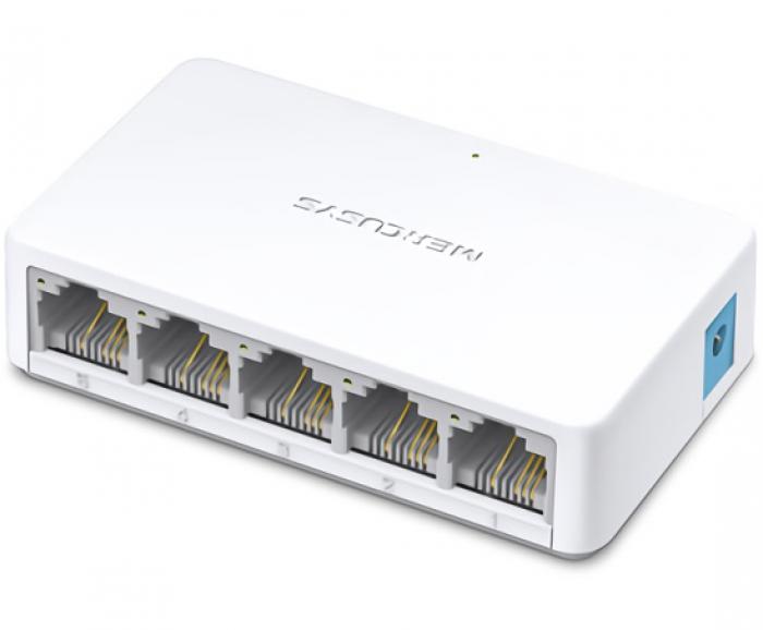 SWITCH 5 PORTS 10/100Mbps MERCUSYS DESKTOP MS105 V2