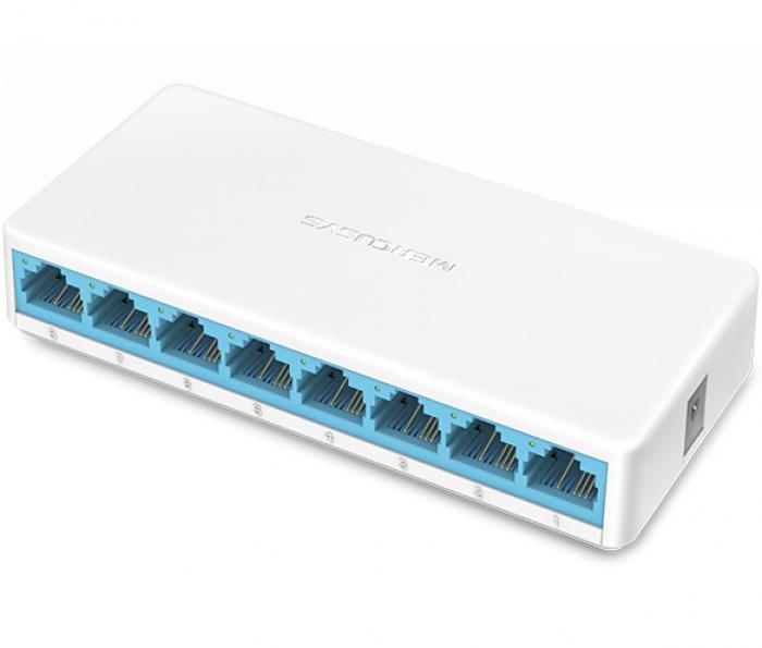 SWITCH 8 PORTS 10/100Mbps MERCUSYS DESKTOP MS108 V2