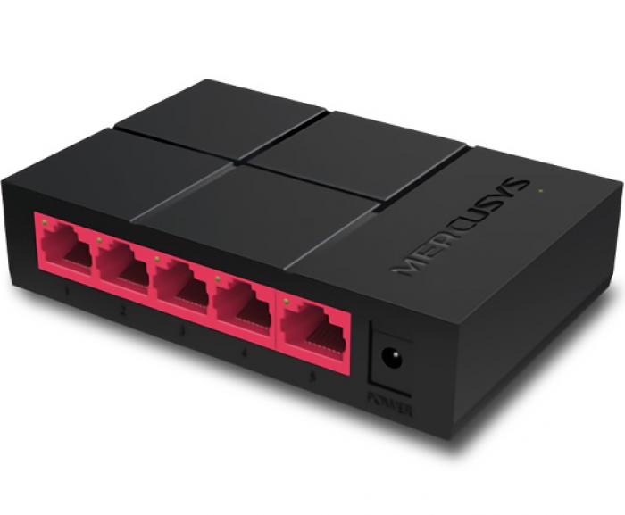 SWITCH 5 PORTS 10/100/1000Mbps MERCUSYS DESKTOP MS105G V1