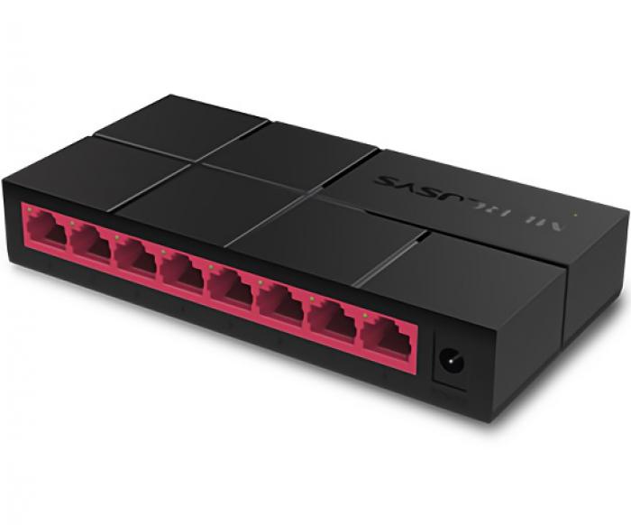 SWITCH 8 PORTS 10/100/1000Mbps MERCUSYS DESKTOP MS108G V1