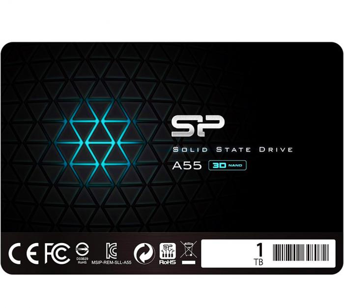 ΔΙΣΚΟΣ SSD SILICON POWER SLIM A55 1TB SP001TBSS3A55S25