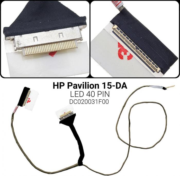ΚΑΛΩΔΙΟΤΑΙΝΙΑ ΓΙΑ ΟΘΟΝΗ LAPTOP HP PAVILION 15-DA 15-DB TOUCH 40 PIN DC020031F00