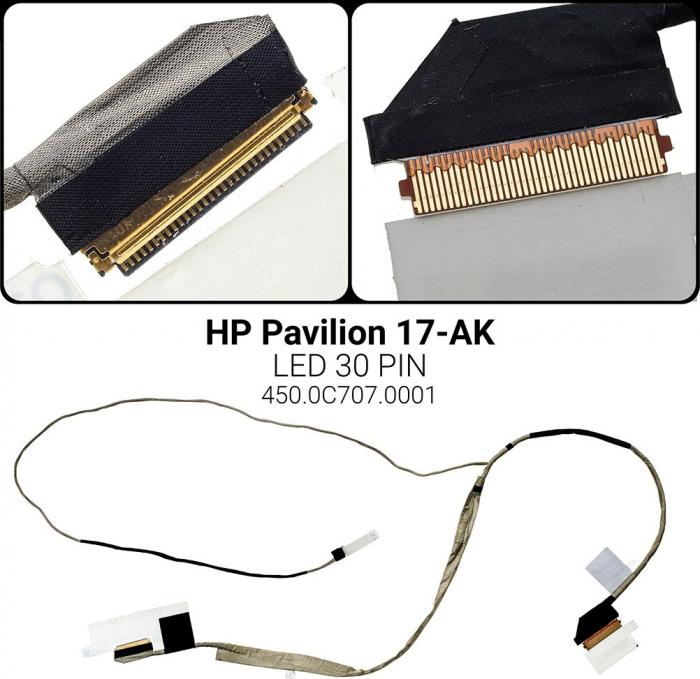 ΚΑΛΩΔΙΟΤΑΙΝΙΑ ΓΙΑ ΟΘΟΝΗ LAPTOP HP PAVILION 17-AK 30 PIN 450.0C707.0001