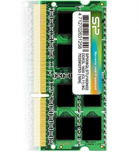 ΜΝΗΜΗ SODIMM SILICON POWER DDR3L 8GB 1600MHZ PC3 12800 SP008GLSTU160N02