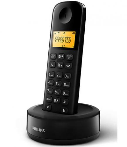 ΤΗΛ. ΣΥΣΚΕΥΗ PHILIPS D1601B/34 BLACK (ΑΣΥΡΜΑΤΟ)