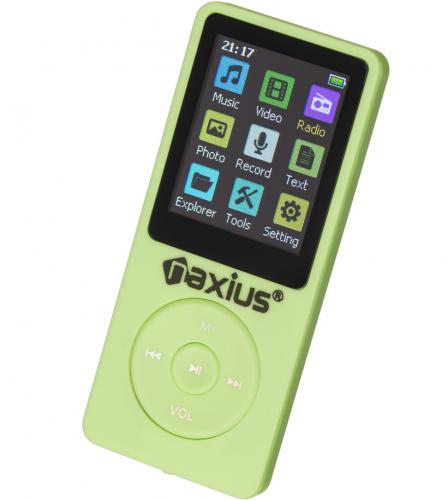 MP4 PLAYER NAXIUS MP-10 GREEN