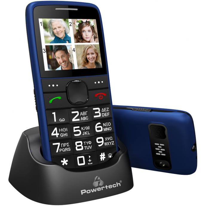 ΚΙΝΗΤΟ ΤΗΛΕΦΩΝΟ POWERTECH SENTRY ECO PTM-24 BLUE
