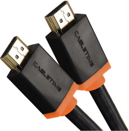 ΚΑΛΩΔΙΟ CABLETIME HDMI 2.0 AV540 4K/60HZ 3M BLACK 5210131039076