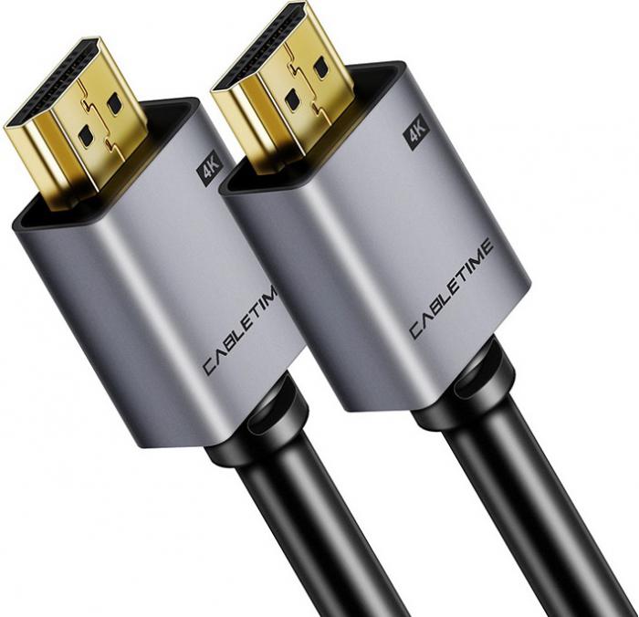 ΚΑΛΩΔΙΟ CABLETIME HDMI 2.0 AV566 4K/60HZ 2M BLACK 5210131039106