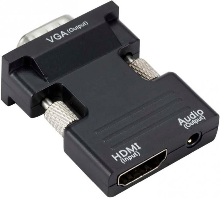 ΑΝΤΑΠΤΟΡΑΣ POWERTECH HDMI ΣΕ VGA CAB-H120 BLACK