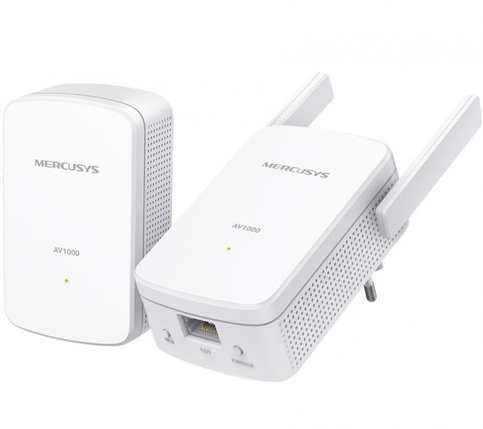 POWERLINE ETHERNET EXTENDER MERCUSYS MP510 KIT AV1000 VER: 1.0