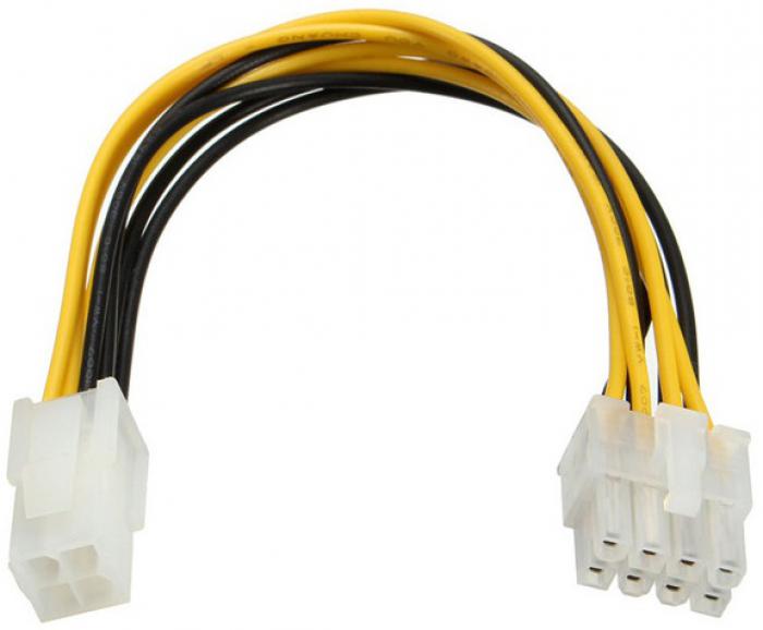 ΚΑΛΩΔΙΟ ΓΙΑ MB POWERTECH CAB-W007 4PIN (F) ΣΕ 8PIN (M) 20CM