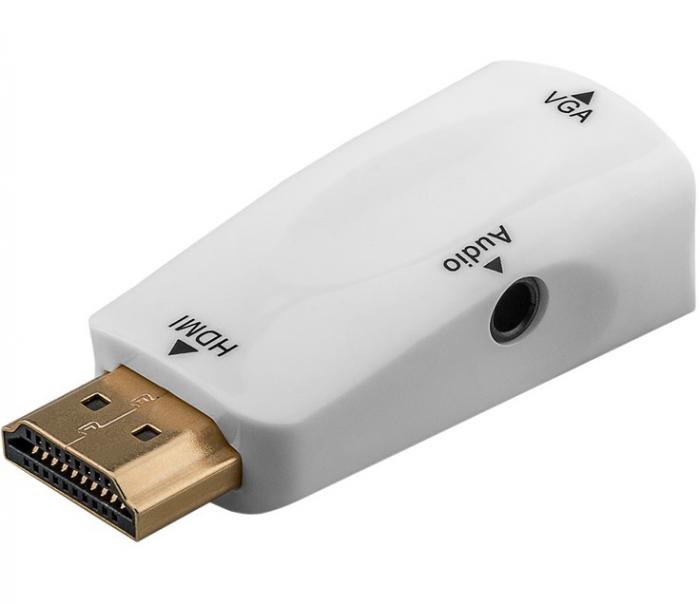 ΑΝΤΑΠΤΟΡΑΣ HDMI ΣΕ VGA GOOBAY 44793 1080P WHITE