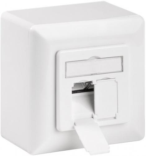 ΠΡΙΖΑ UTP GOOBAY ΔΙΠΛΗ ΚΑΤΗΓΟΡΙΑΣ CAT 6A 68572 WHITE