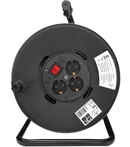 ΜΠΑΛΑΝΤΕΖΑ POWERTECH PT-917 3X SCHUKO 16A 50M BLACK