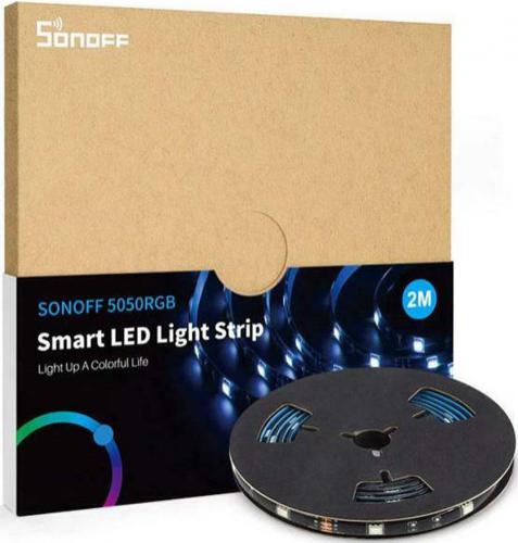 ΚΑΛΩΔΙΟΤΑΙΝΙΑ LED SONOFF SMD5050 12V RGB 2M 5050RGB-2M
