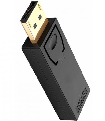 ADAPTOR POWERTECH DP ΣΕ HDMI CAB-DP065 PASSIVE 4K BLACK