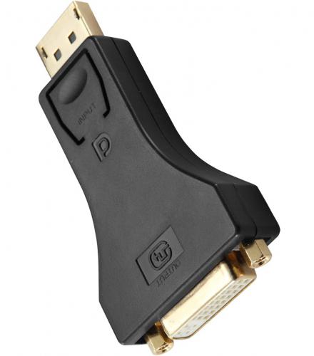ADAPTOR POWERTECH DP ΣΕ DVI CAB-DP063 PASSIVE 4K BLACK