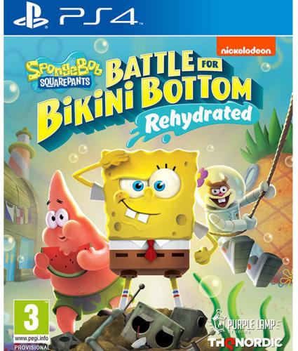 SPONGEBOB SQUAREPANTS BATTLE FOR BIKINI BOTTOM REHYDRATED PS4