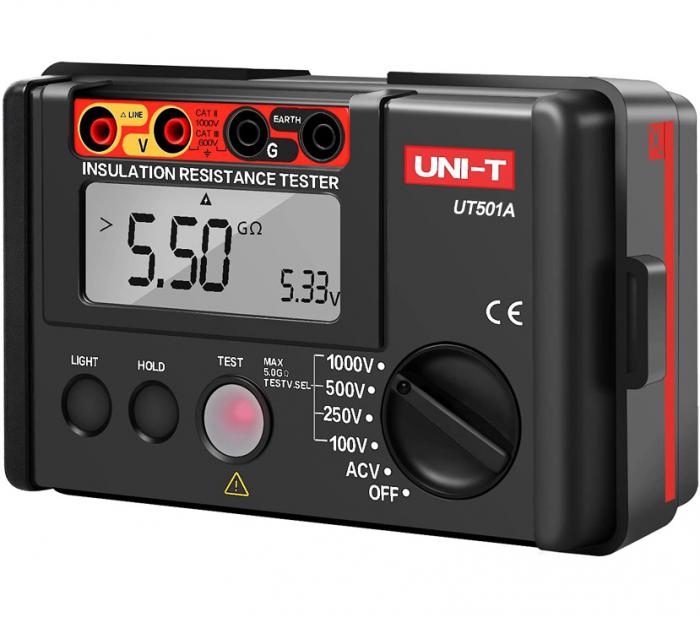 TESTER ΜΟΝΩΣΗΣ UNI-T UT501A