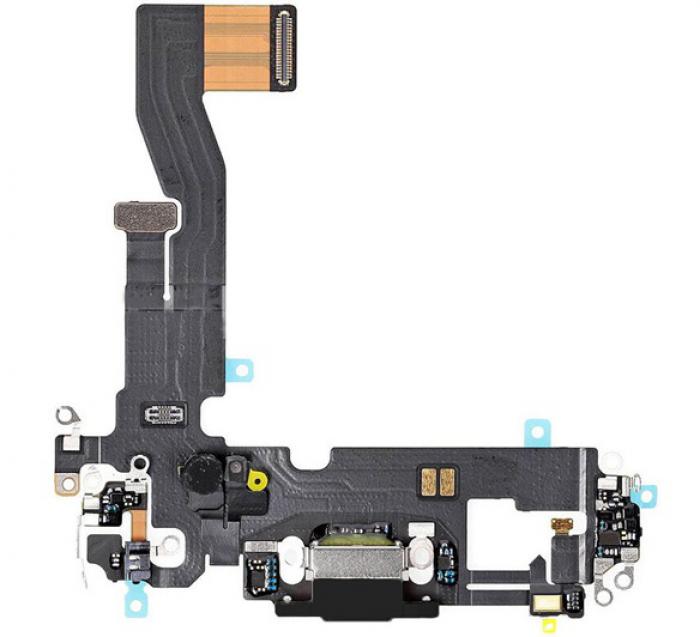 FLEX ΜΕ ΒΥΣΜΑ ΦΟΡΤΙΣΗΣ OEM ΓΙΑ ΚΙΝΗΤΟ APPLE IPHONE 12 PRO BLACK