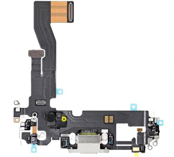 FLEX ΜΕ ΒΥΣΜΑ ΦΟΡΤΙΣΗΣ OEM ΓΙΑ ΚΙΝΗΤΟ APPLE IPHONE 12 PRO WHITE