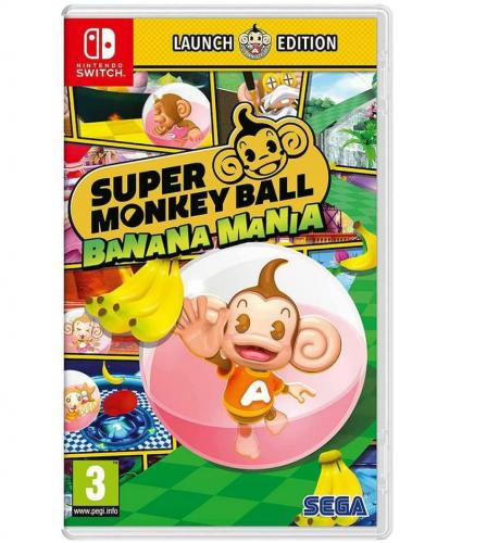 SUPER MONKEY BALL BANANA MANIA LAUNCH EDITION SWITCH